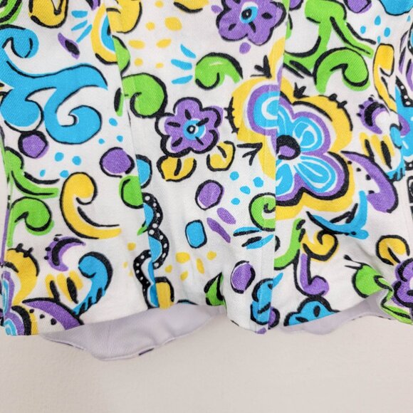 Mirror Palais 90's Swirl Bustier Top Small - Picture 11 of 11